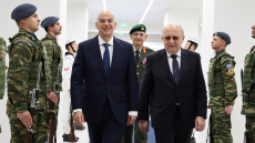 Συνάντηση Δένδια με τον Ευρωπαίο Επίτροπο για την άμυνα και το διάστημα