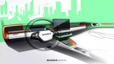 Αυτό είναι το εσωτερικό του Skoda Epiq