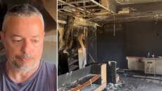 Επένδυσα με χρήματα που δεν είχα και μου το έκαψαν, λέει ο περιπτεράς από τη Γαστούνη που του έσπασαν το μαγαζί και έβαλαν φωτιά