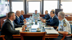 Συνάντηση Χρυσοχοΐδη με Αμερικανούς αξιωματούχους για ενίσχυση της συνεργασίας Ελλάδας – ΗΠΑ στον τομέα ασφάλειας
