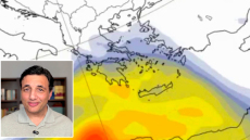 Με μπόρες και λασποβροχή το Σαββατοκύριακο, δείτε χάρτη με το πώς θα κινηθούν τα φαινόμενα - Η πρόγνωση καιρού του Τσατραφύλλια για το protothema