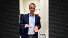 To backstage βίντεο του Κυριάκου Μητσοτάκη από το 16ο Συνέδριο της Νέας Δημοκρατίας