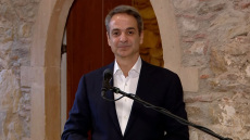 Ο Μητσοτάκης στο Παλάτι των Δεσποτών στον Μυστρά: Ο πολιτισμός αποτελεί αλυσίδα της εθνικής μας ισχύος