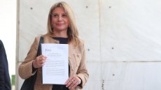 Στον Άρειο Πάγο η Καρυστιανού για την ιδρυτική διακήρυξη της Ελπίδας για τη Δημοκρατία: «Καλούμε όσους θέλουν την αλλαγή να έρθουν δίπλα μας»
