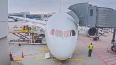 Αεροπλάνο της Lufthansa καταρρέει μετά από βλάβη στον μπροστινό τροχό στο αεροδρόμιο της Φρανκφούρτης, δείτε βίντεο