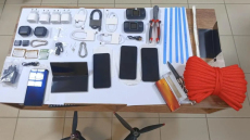 Συναγερμός στις φυλακές Χανίων, προσπάθησαν να περάσουν με drone κινητά, σουγιά και λάμες 