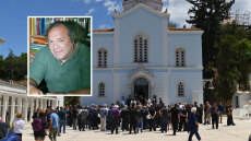 Το τελευταίο αντίο στον δημοσιογράφο Αντρέα Μαζαράκη, ποιοι έδωσαν το «παρών»
