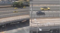 Απίστευτο βίντεο: Οδηγός ταξί έκανε όπισθεν στην Παραλιακή επειδή έχασε την έξοδο