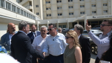 Πάτρα: Ο Γεωργιάδης επιθεώρησε τα έργα σε τρία νοσοκομεία και στο κέντρο υγείας βορείου τομέα 