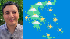 Μελτέμια κρατούν μακριά τον καύσωνα, έρχονται καταιγίδες από Τετάρτη, η πρόγνωση Τσατραφύλλια στο protothema