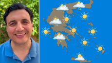 Καταιγίδες μέχρι το Σάββατο: Οι βοριάδες ρίχνουν τη θερμοκρασία, η πρόγνωση Τσατραφύλλια στο protothema σε χάρτες