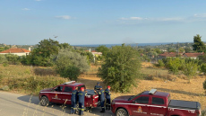 Οριοθετήθηκε η φωτιά στη Νέα Καλλικράτεια της Χαλκιδικής