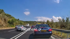 Νέα επικίνδυνη προσπέραση στον ΒΟΑΚ: Οδηγός βγήκε στο αντίθετο ρεύμα και παραλίγο να συγκρουστεί με φορτηγό, δείτε βίντεο