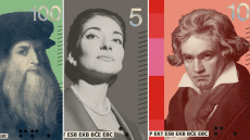 Με Μαρία Κάλλας, Μπετόβεν, Μαρί Κιουρί και Λεονάρντο ντα Βίντσι τα νέα χαρτονομίσματα του ευρώ, δείτε φωτογραφίες 
