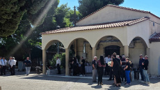 Συγγενείς και φίλοι αποχαιρέτησαν τον δικηγόρο Σταύρο Γεωργίου 