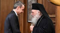 Δείπνο Μητσοτάκη-Ιερώνυμου το βράδυ της Δευτέρας