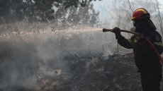 Οριοθετήθηκε η φωτιά στην περιοχή Κοτύλη του Κιλκίς
