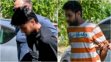 Συγγενείς και φίλοι του 58χρονου ψυχολόγου περίμεναν τους δύο Ινδούς έξω από το δικαστήριο στο Ναύπλιο, «δολοφόνοι» φώναζαν
