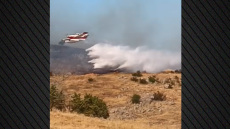 Οριοθετήθηκε η φωτιά στην Κρήνη Φαρσάλων, ήχησε το 112, δείτε βίντεο