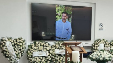Αριστοτέλης Δαμίγος: Σε κλίμα οδύνης έγινε η αποτέφρωση του συντονιστή που σκοτώθηκε μετά τη σύγκρουση ελικοπτέρων στην Ψάθα, φωτογραφίες