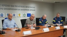 Συνεδρίασε η Επιτροπή Εκτίμησης Κινδύνου λόγω των υψηλών θερμοκρασιών και της ενίσχυσης των ανέμων
