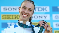 Η περηφάνεια του Περικλή Ιακωβάκη για το χάλκινο της κόρης του στο Παγκόσμιο Κ20: «Άσε μας ρε @iakovakii»