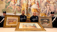 Ανακτήθηκαν οι τρεις πίνακες των Σεζάν, Ρενουάρ και Ματίς που είχαν κλαπεί από γκαλερί στην Πάρμα, βίντεο από τη διάρρηξη - Η αξία τους ξεπερνά τα 9 εκατ. ευρώ 
