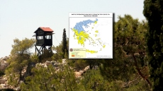 Ζέστη, άνεμοι και καμπανάκι για εκδήλωση πυρκαγιών: Οι 28 περιοχές σε υψηλό κίνδυνο, δείτε τον χάρτη