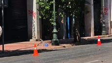 Ελεγχόμενη έκρηξη στο ύποπτο κουτί που εντοπίστηκε στην Φιλελλήνων, δείτε βίντεο