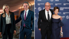 Γεύμα Μητσοτάκη με τον μεγιστάνα των media Ρούπερτ Μέρντοχ στο Μαξίμου, συνοδεύονταν από τις συζύγους τους