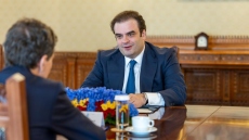Συνάντηση Πιερρακάκη με τον Πρόεδρο της Ρουμανίας στο Βουκουρέστι, τι συζήτησαν