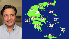 Φθινοπωρινή εβδομάδα με 30άρια και διαδοχικές βροχές, η πρόγνωση Τσατραφύλλια στο protothema