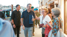 Μηνύματα προς το εξωτερικό και το εσωτερικό από τον Μητσοτάκη στο Καστελόριζο