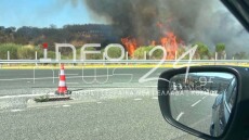 Χωρίς ενεργό μέτωπο η φωτιά στο Στρυμωνικό Σερρών