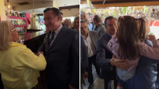 «Δείτε πόση αγάπη μου έδειξε ο κόσμος»: Στο Ίλιον ο Άδωνις Γεωργιάδης, «είσαι θεούλης» του είπε μια κάτοικος, βίντεο