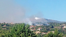 Χωρίς ενεργό μέτωπο η φωτιά στην Κεφαλονιά
