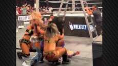 Η Τίφαν Στράτον του WWE βούτηξε από σκάλα, προσγειώθηκε με το κεφάλι και τον αυχένα και τρόμαξε τους θεατές, δείτε βίντεο