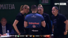 Επεισόδιο ανάμεσα σε Ερντέμ και Καλτσίδου στο Παναθηναϊκός - Αθηναϊκός - Βίντεο 