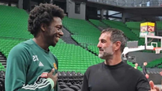 Με Καραγκούνη η προπόνηση της ομάδας μπάσκετ του Παναθηναϊκού - Βίντεο