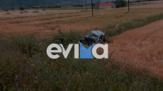 Εύβοια: 62χρονος νεκρός σε τροχαίο - Το αυτοκίνητό του κατέληξε σε χωράφι
