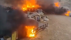 Ισραηλινοί έποικοι πυρπόλησαν σπίτια και αυτοκίνητα στη Δυτική Όχθη - Δείτε βίντεο