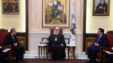 Ο Πατριάρχης Αντιοχείας υποδέχθηκε τον γ.γ. Θρησκευμάτων του Υπουργείου Παιδείας - Συλλυπητήρια της ελληνικής κυβέρνησης για την τρομοκρατική επίθεση στη Δαμασκό
