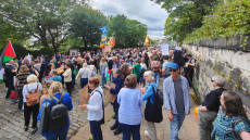 Διαδηλώσεις κατά της επίσκεψης του Ντόναλντ Τραμπ στη Σκωτία 