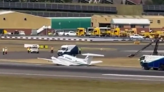 Βίντεο από την αναγκαστική προσγείωση αεροσκάφους στο αεροδρόμιο του Μπέρμιγχαμ - Δεκάδες πτήσεις ακυρώθηκαν