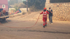 Κλιμάκια του Ελληνικού Ερυθρού Σταυρού επιχειρούν στη φωτιά στη Ζάκυνθο - Δείτε φωτογραφίες