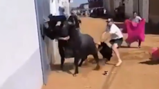 Ισπανία: Η στιγμή του σοβαρού τραυματισμού 17χρονου σε φεστιβάλ - Ταύρος τον κάρφωσε με τα κέρατα και τον πέταξε στον αέρα