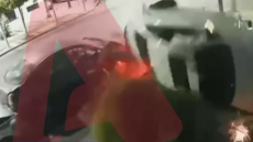 Βίντεο: Αυτοκίνητο ξήλωσε κολώνες, συγκρούστηκε με ΙΧ και ντελαπάρισε στο Ίλιον