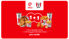 Το 1+1 KFC του efood που λύνει κάθε δίλημμα της παρέας