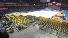 Η εντυπωσιακή μεταμόρφωση της αρένας του Βελιγραδίου: Από γήπεδο μπάσκετ σε πισίνα που φιλοξενεί το Ευρωπαϊκό πρωτάθλημα πόλο, βίντεο 