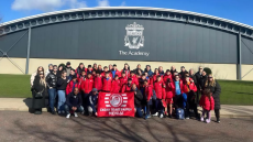 Ολυμπιακός: Το ταξίδι της ποδοσφαιρικής σχολής Καραταΐδη σε Λίβερπουλ και Νότιγχαμ, φωτογραφίες 